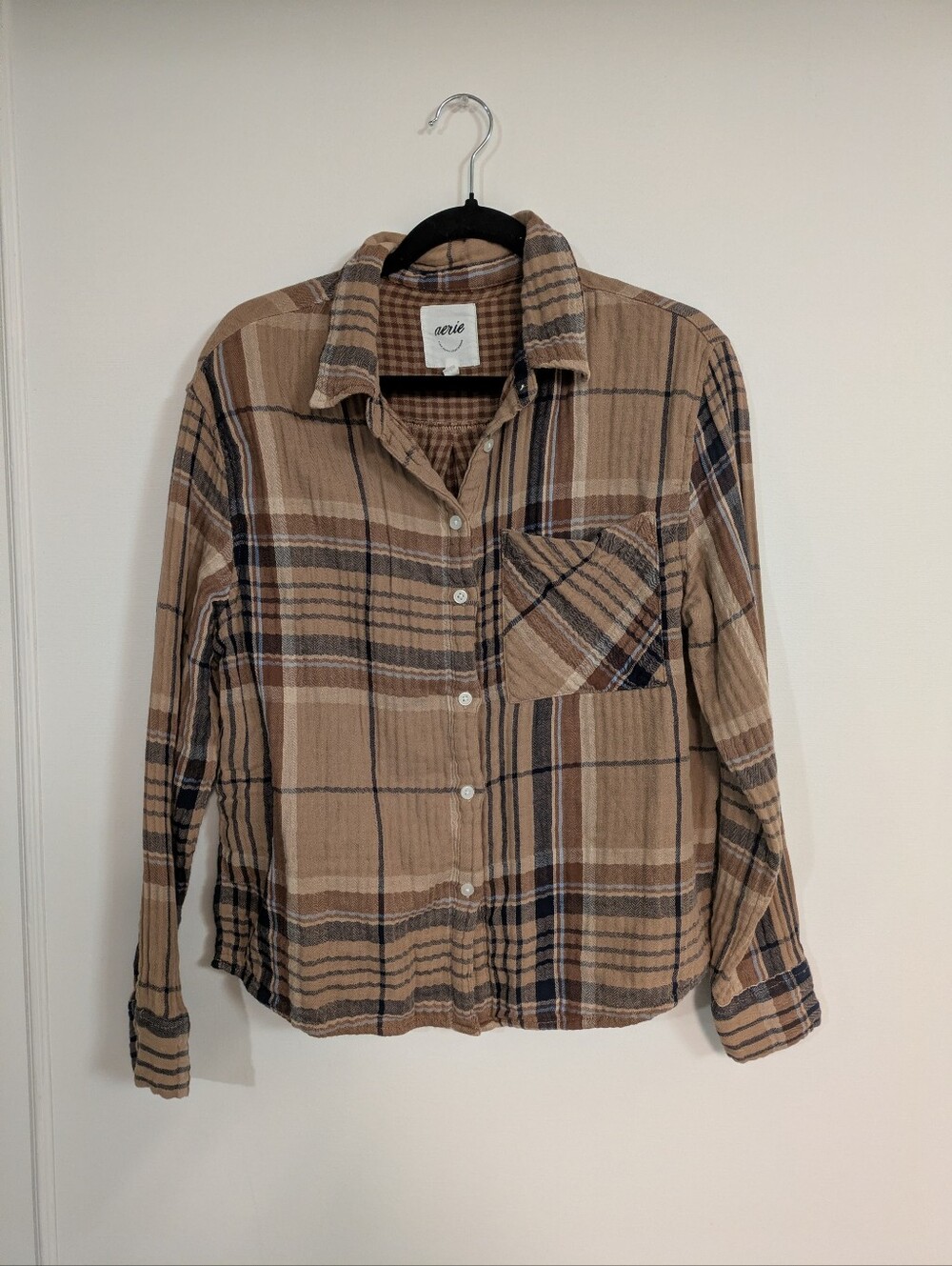 Aerie Plaid Flannel Shirt